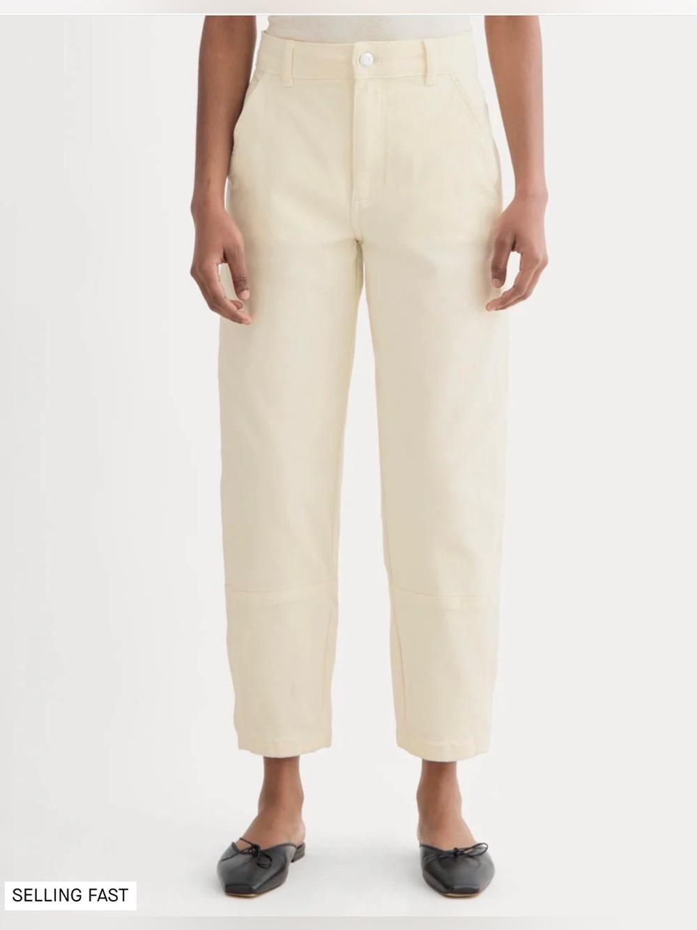 EVERLANE THE UTILITY BARREL PANT/ KHAKI